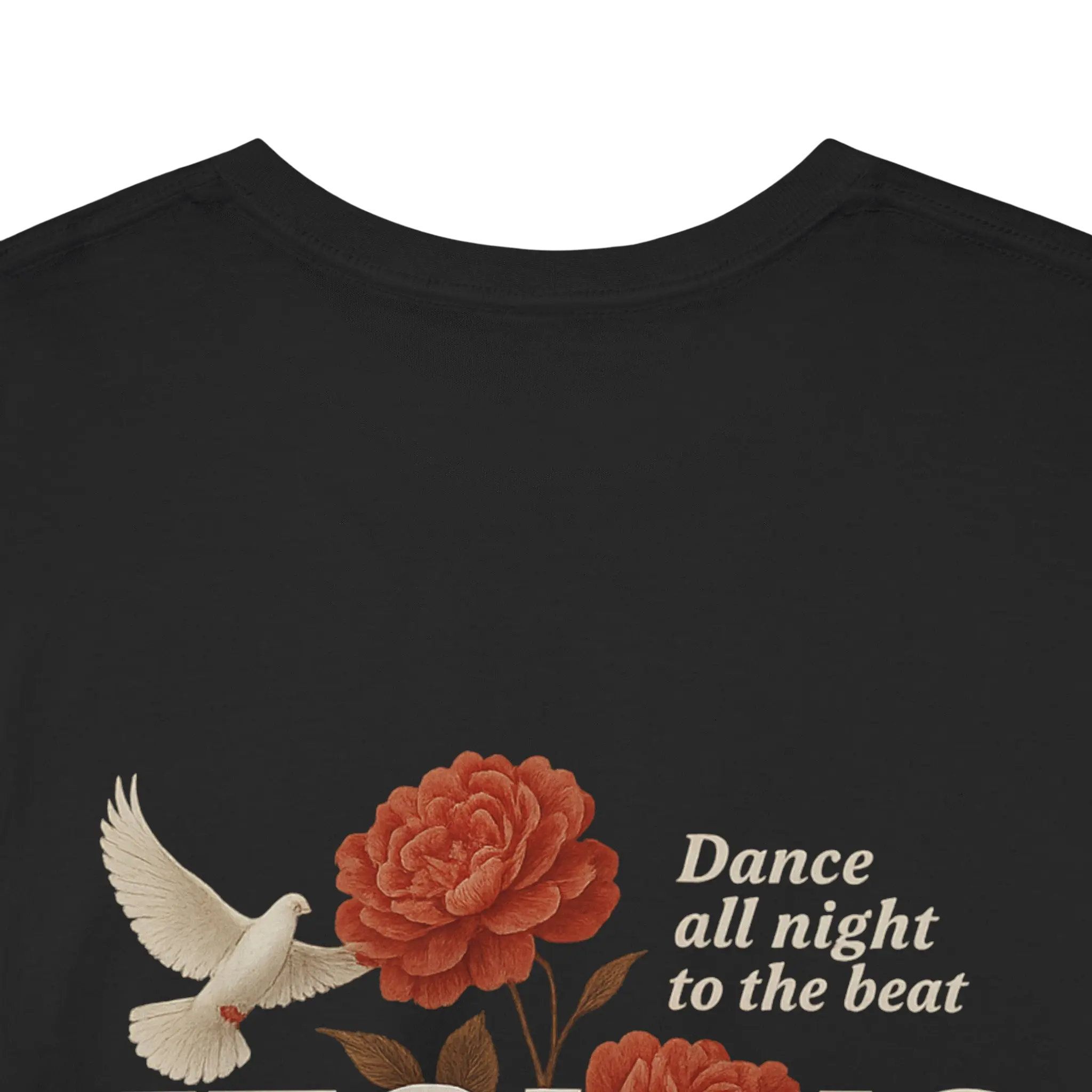 Techno Rose Klassiek Rave-shirt