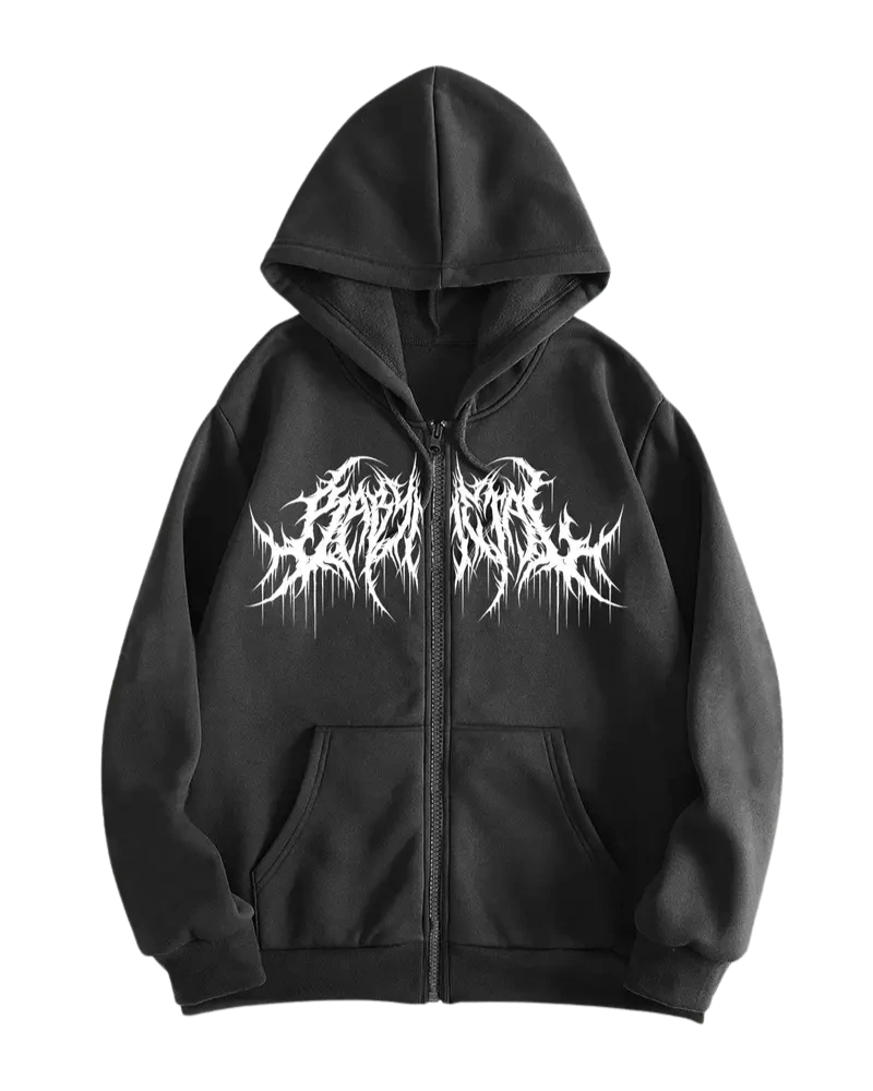 Rave Hoodie für den Winter-Gothic Rave Heat Hoodie