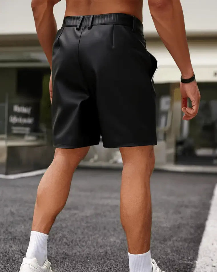 Nightshift leren shorts