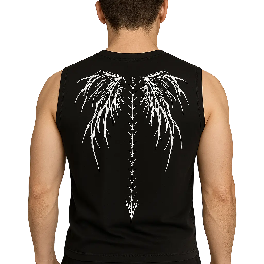 Tanktop met schaduwrug