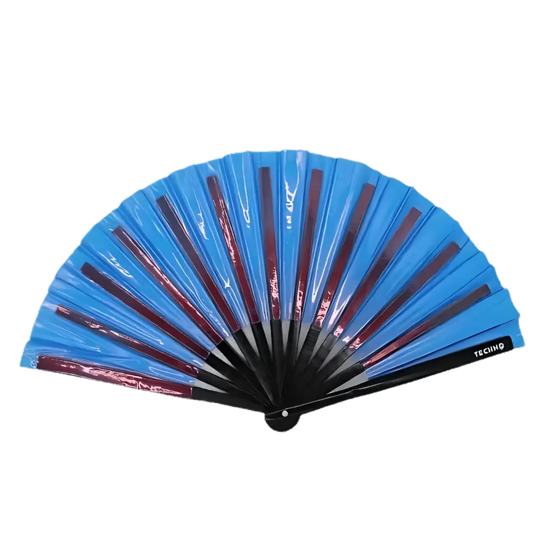 Blue Blaze – PVC XXL rave-fans