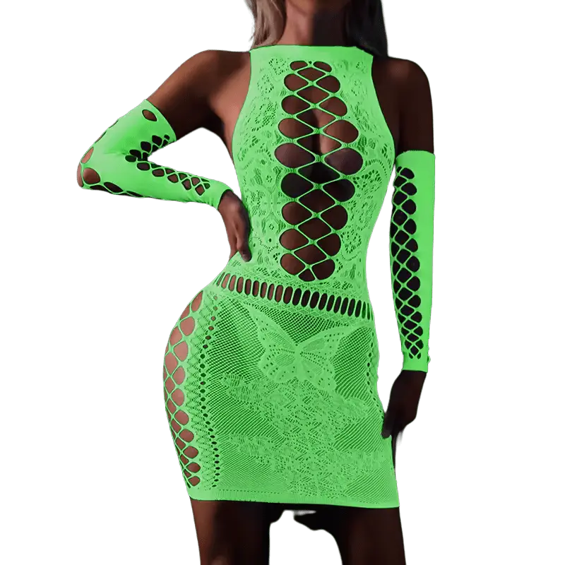 RaveGlow neon bodysuit