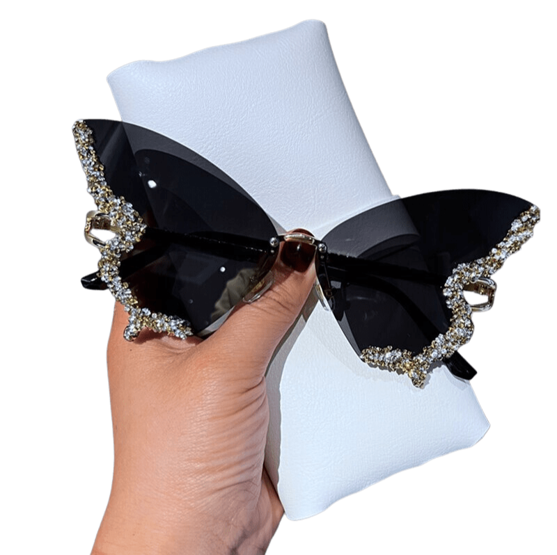 Faltertanz Schmetterling Brille