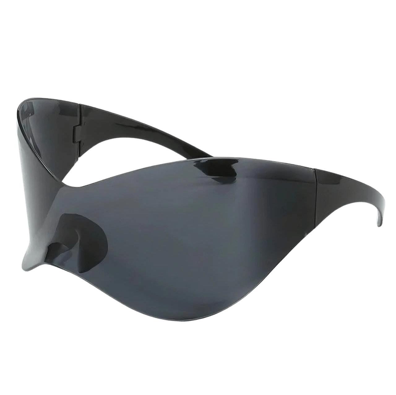 Gebogene Eleganz Techno & Rave Brille
