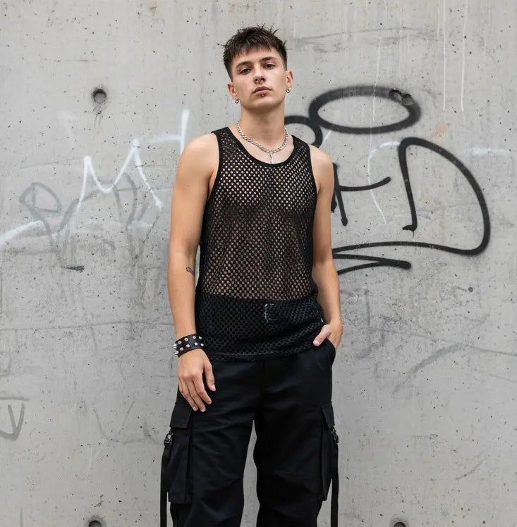 Rave mesh tanktop