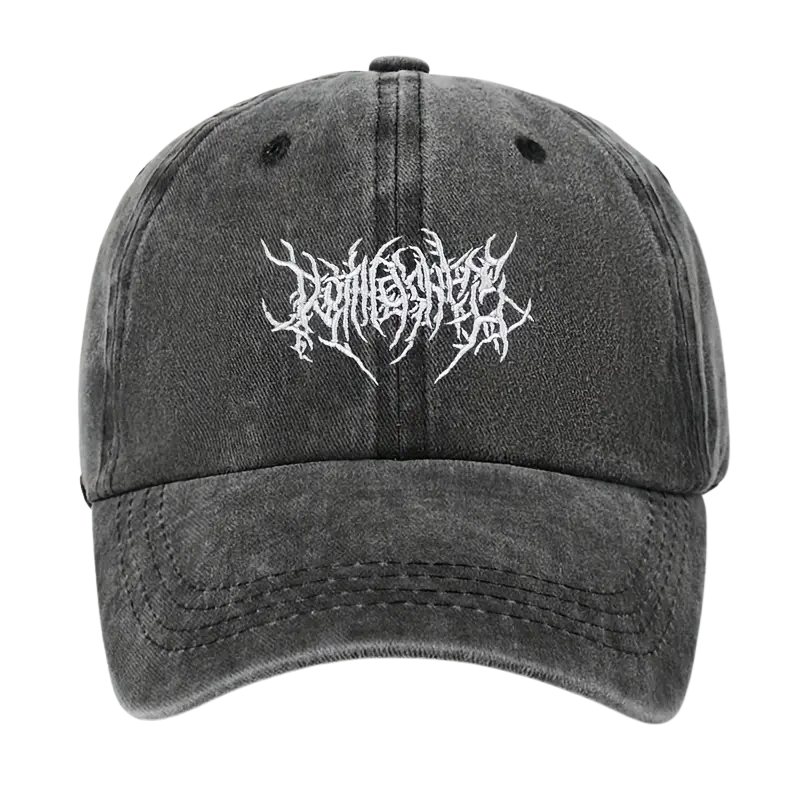 Techno Chaos Cap – Verstellbare Kappe mit Print