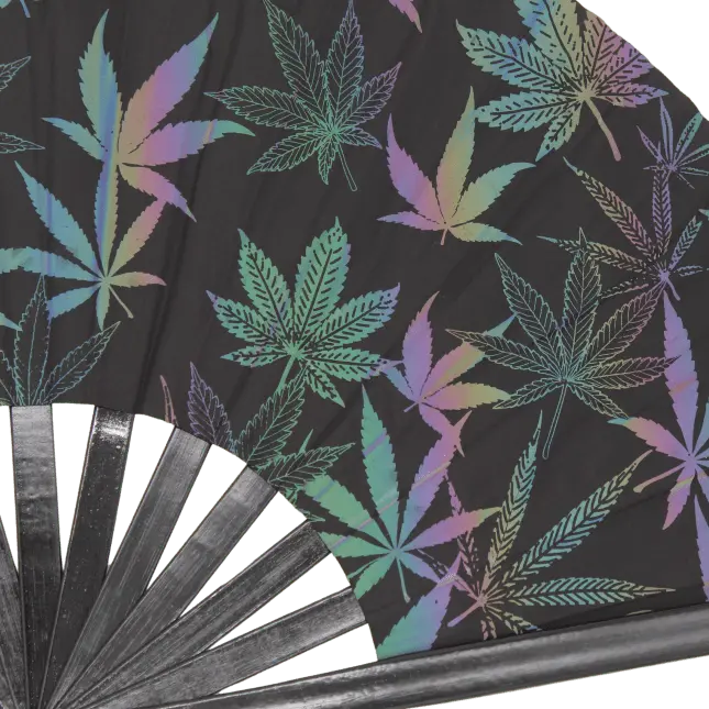 Mary Jane Magic - Reflektiver XXL Rave-Fächer