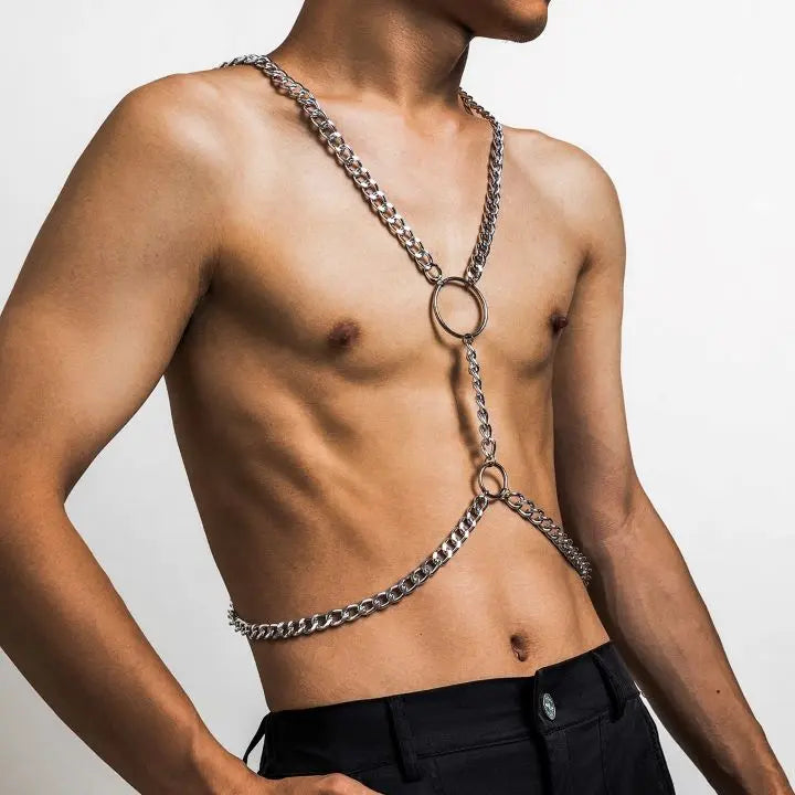 MetroPunk Brustkorb Body Chain