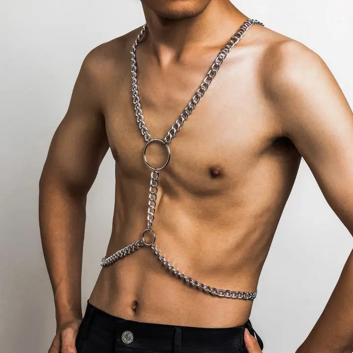 MetroPunk Brustkorb Body Chain