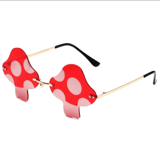 Mushroom Pilz Brille