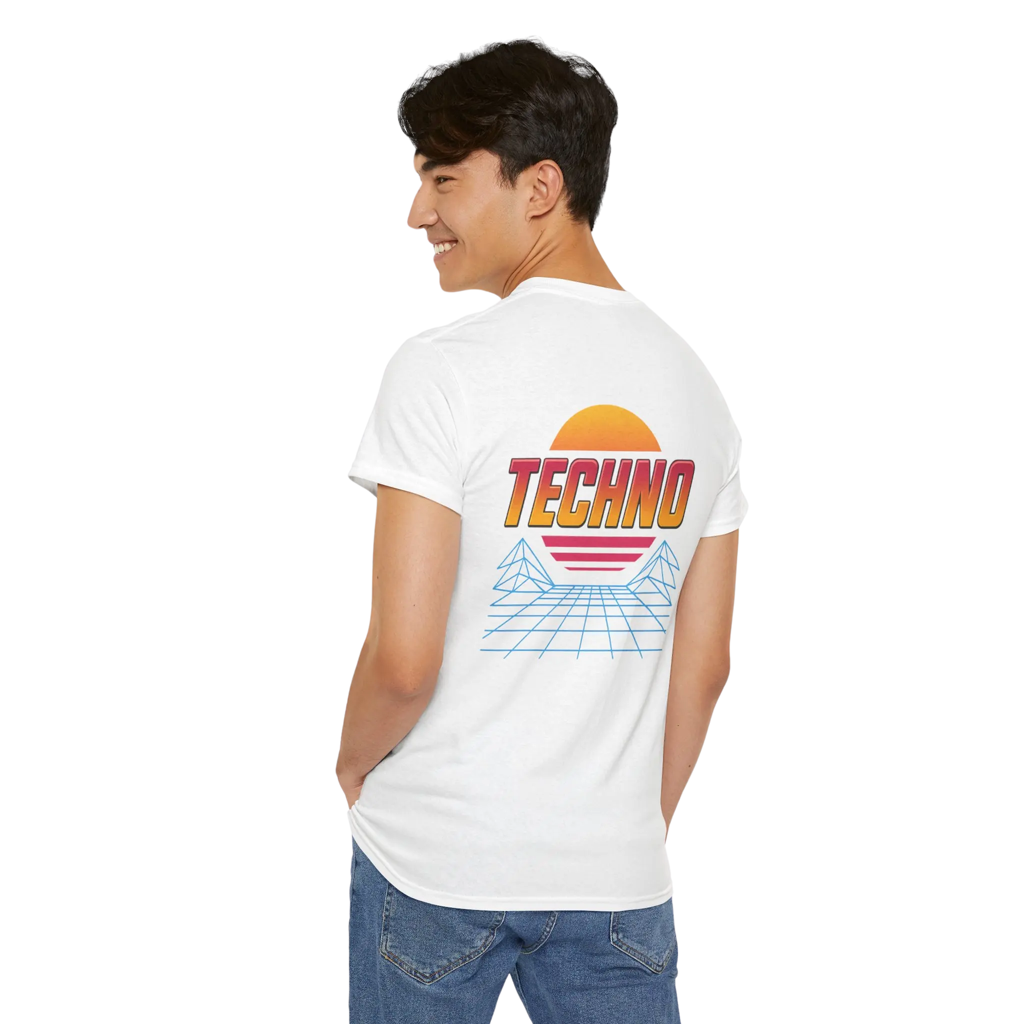 RetroRave Sunset T-shirt
