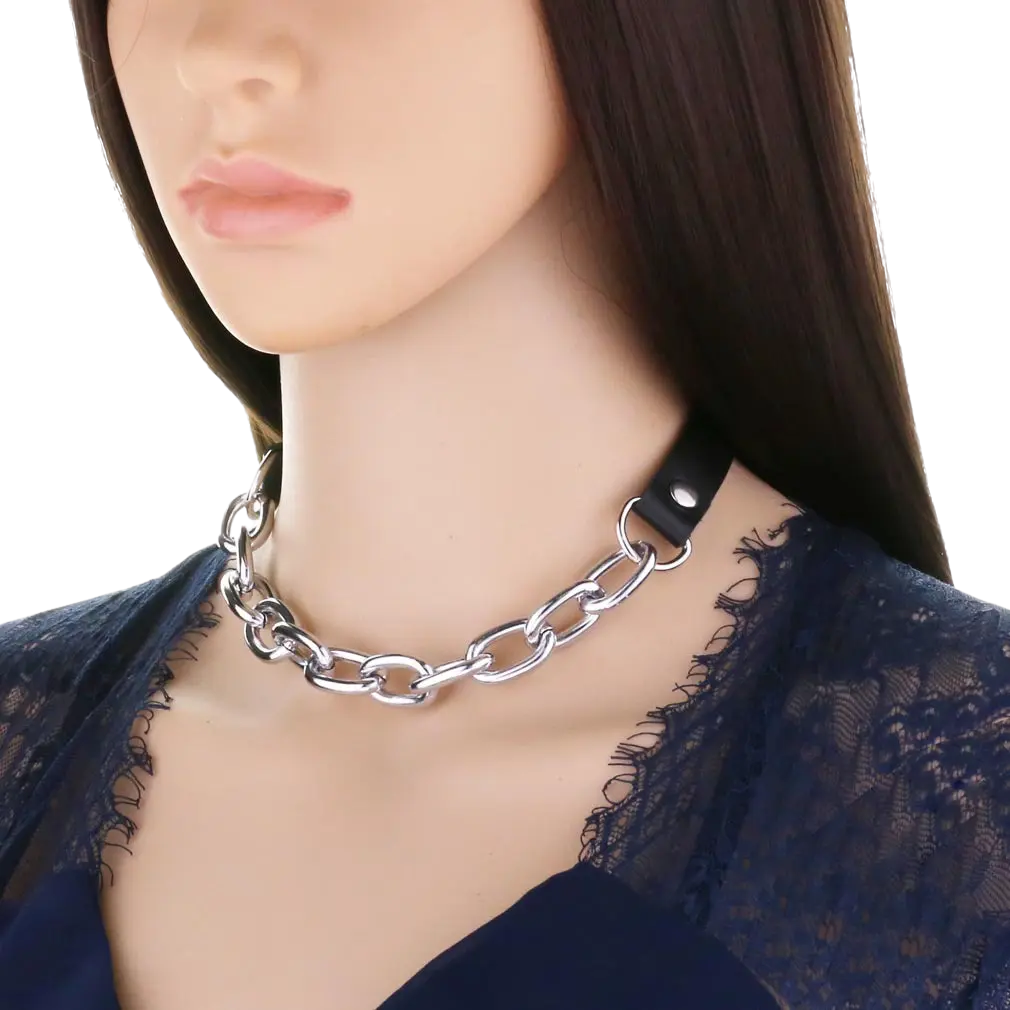 Techno Chain Choker – Ketten-Style für den Rave-Look