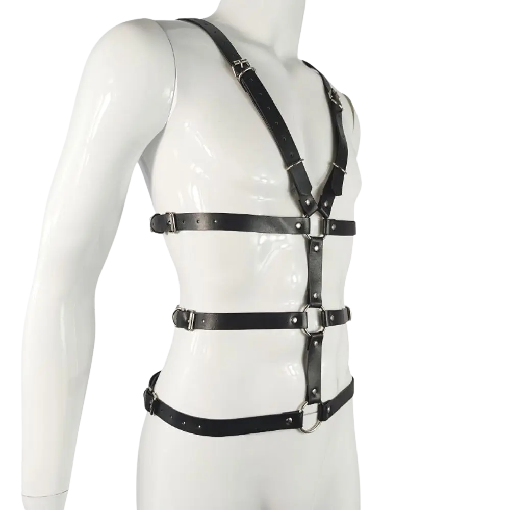 Urban Warrior Männer Harness für Raves & Techno Partys