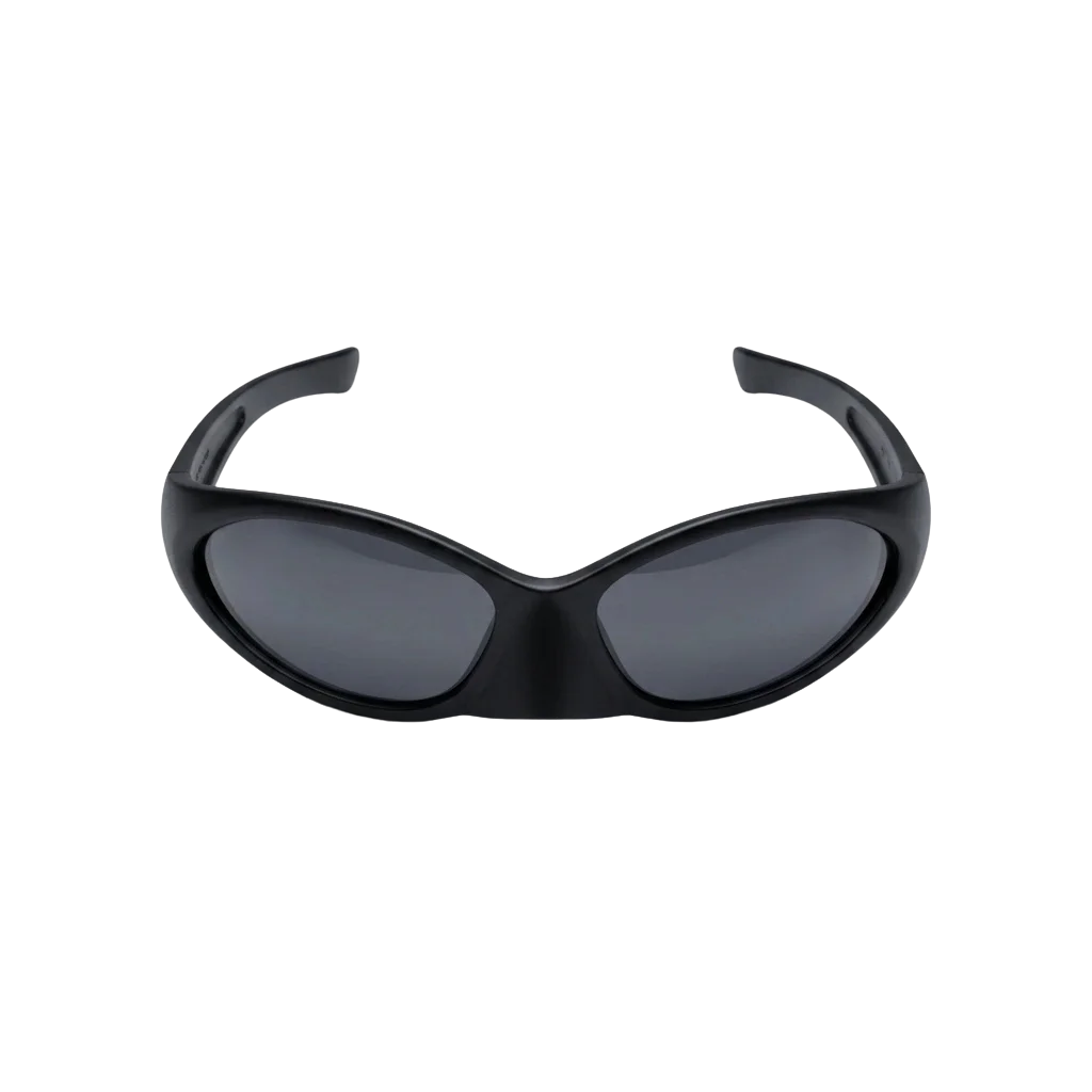 CyberShades Zwarte Rave-Bril