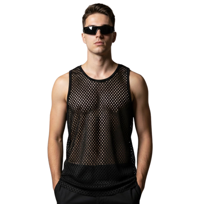 Rave mesh tanktop