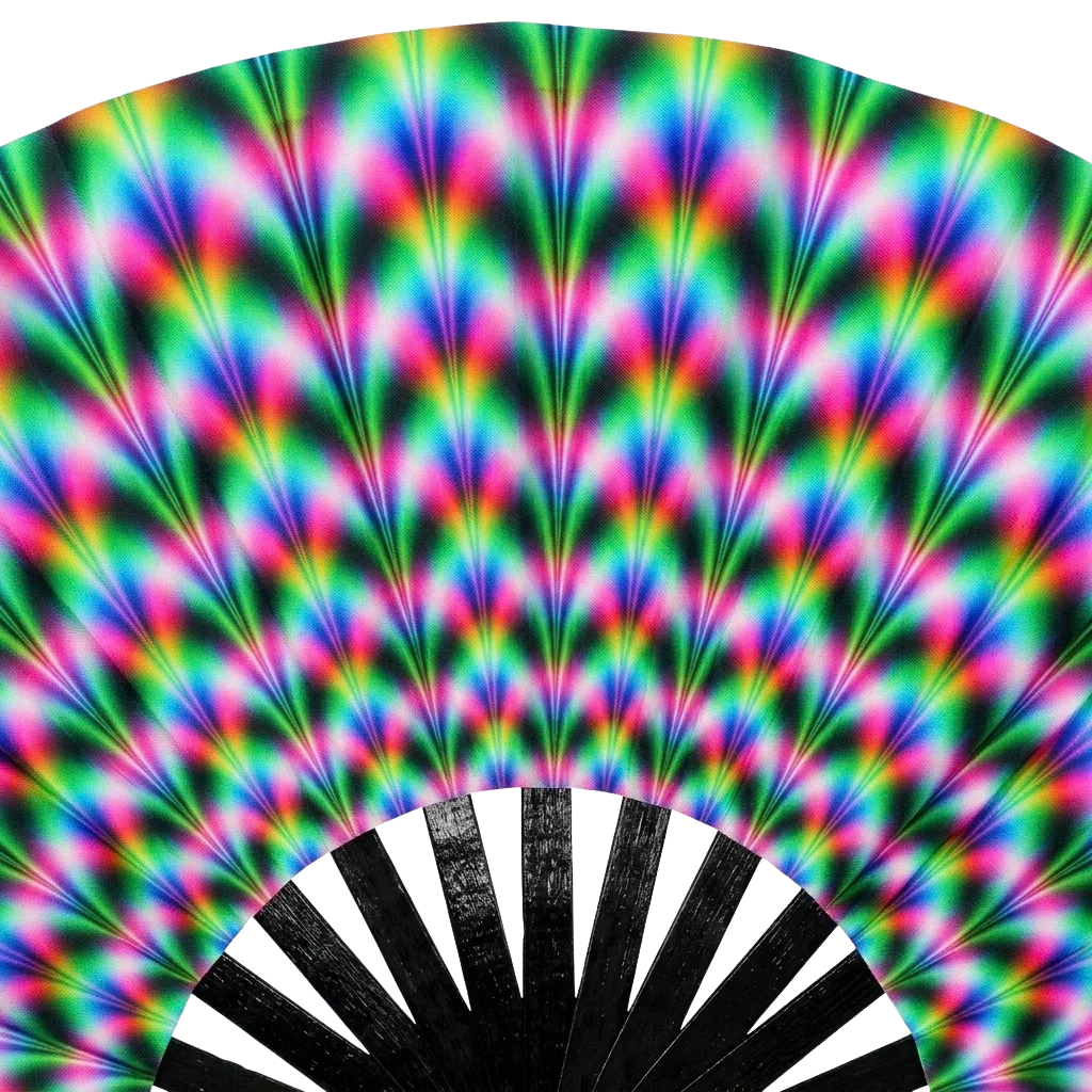 Elektrische Aura - UV XXL rave-fans