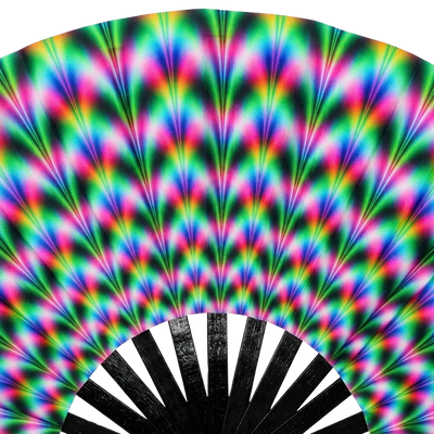 Elektrische Aura - UV XXL rave-fans