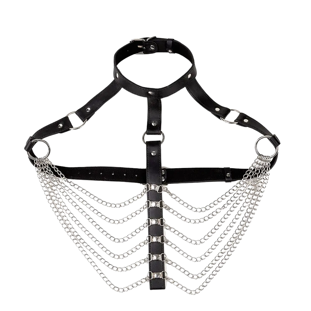 Techno Chain Harness – Extravagantes Rave-Design - Techno Essentials