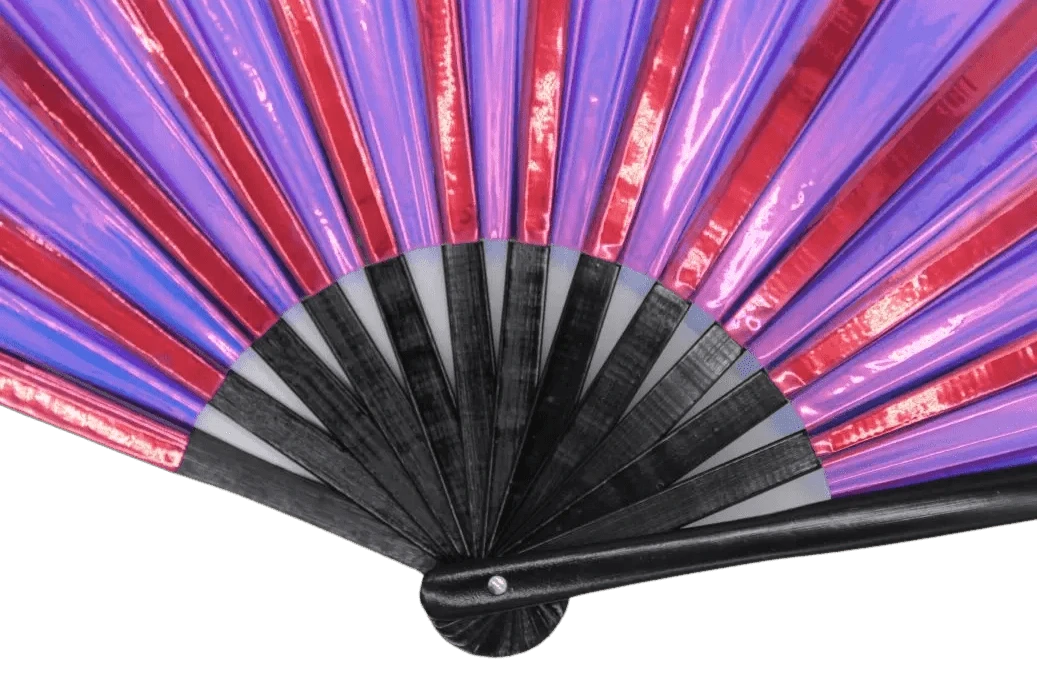 Cosmic Wave – PVC XXL Rave Fächer