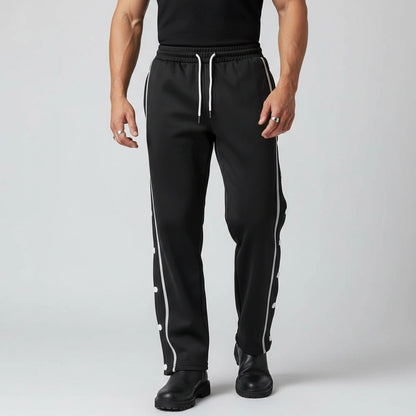 SnapTrack Broek met Zijdrukknopen
