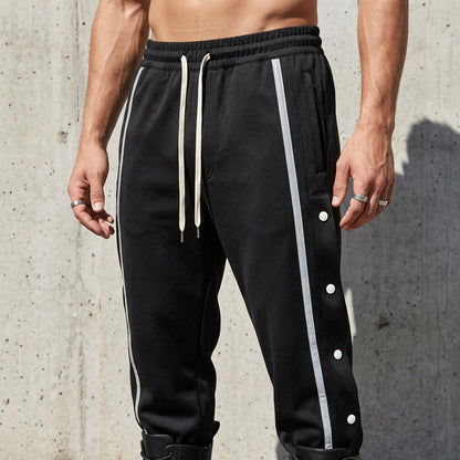 SnapTrack Broek met Zijdrukknopen