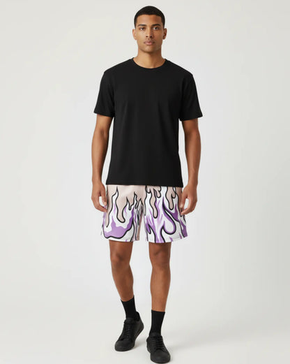 Flame Vibe Rave Shorts