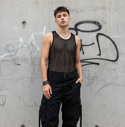 Rave mesh tanktop