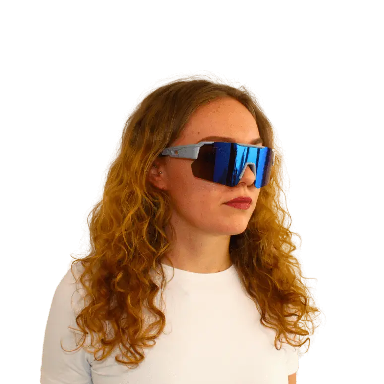 Grey Horizon Brille mit blauen Gläsern & UV-Schutz