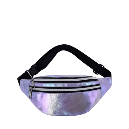 Cyber Holo Techno Bauchtasche