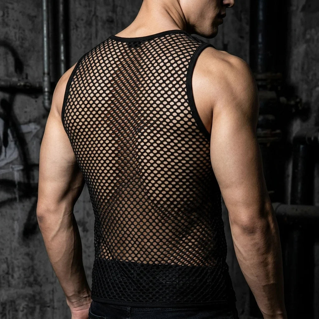 Rave mesh tanktop
