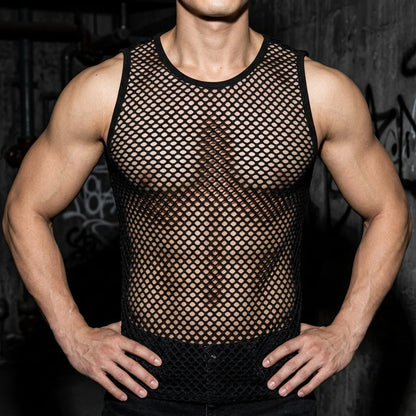Rave mesh tanktop