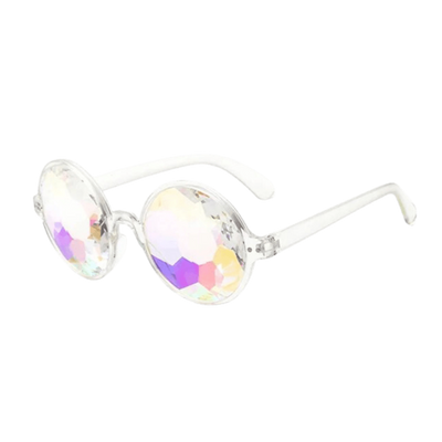 Psychedelische Kaleidoskop Brille
