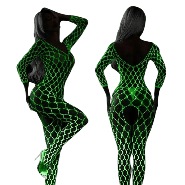 RaveGlow Neon Bodysuit – Must-Have Techno Kleidung
#Stil_glowAura