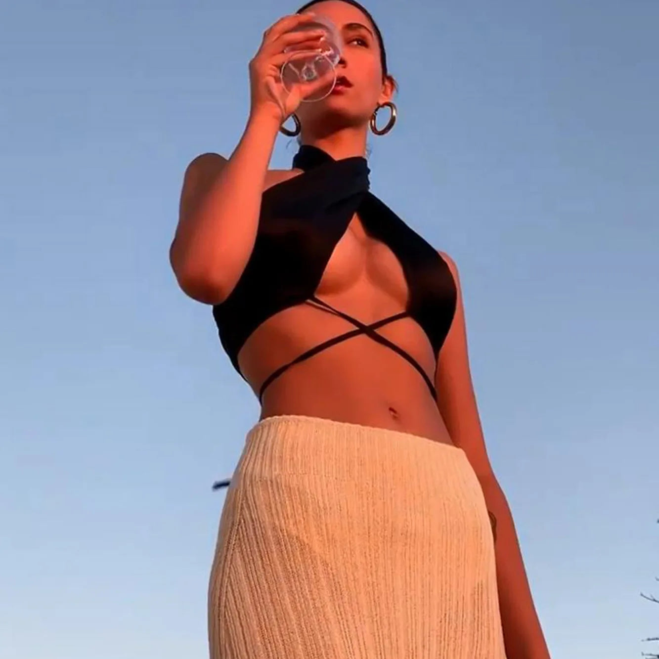 Criss Cross Wikkel Top