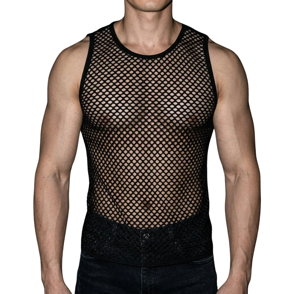 Rave mesh tanktop