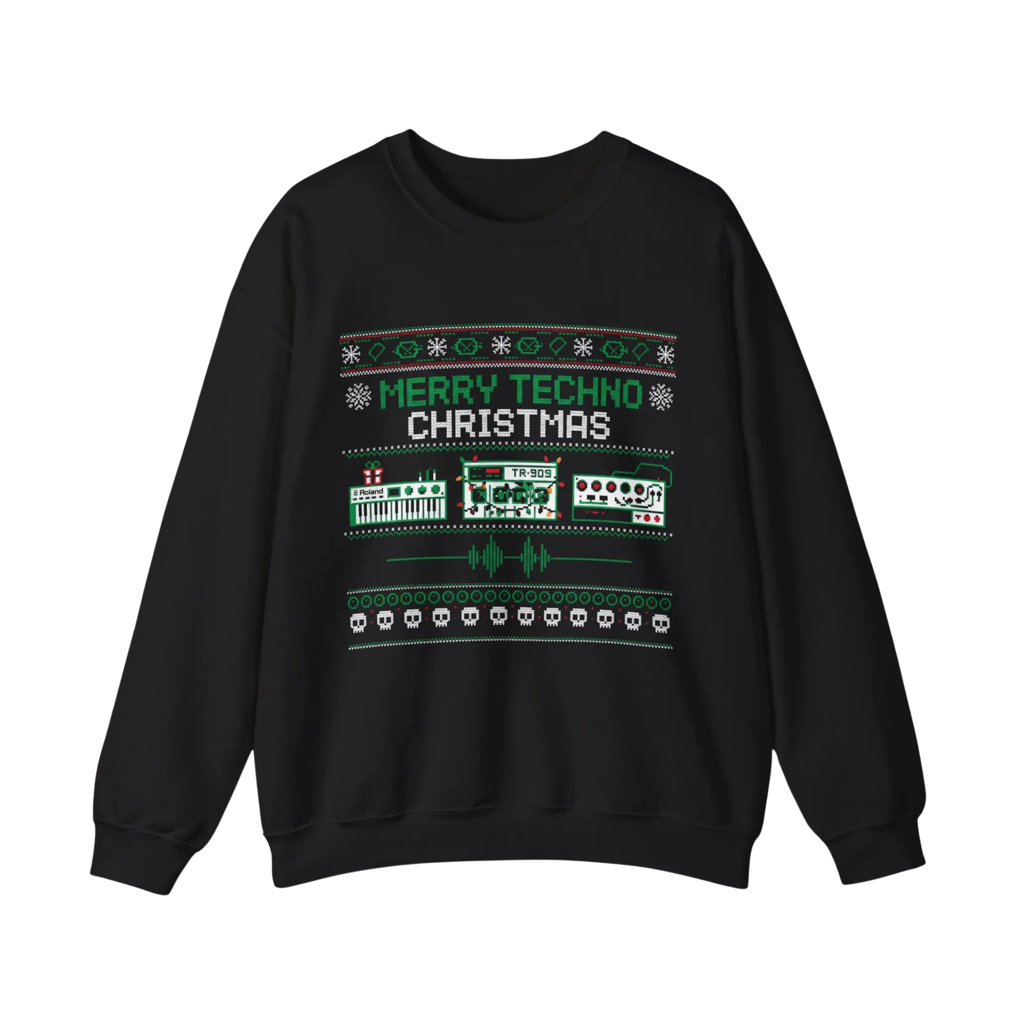 "Merry Techno Christmas" Sweater