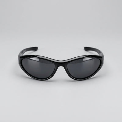 Darkwave Sleek Sonnenbrille für Raves - Produkt-Nahaufnahme | Techno Essentials