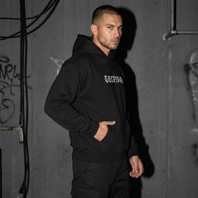 Techno Vibe oversized hoodie - volledige look | Techno Essentials