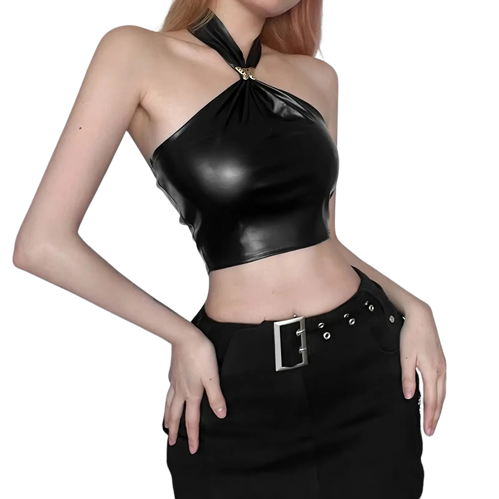 Vinyl Chic Haltertop