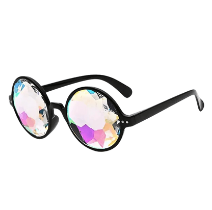 Psychedelische Kaleidoskop Brille
#farbe_schwarz